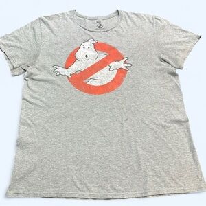 Ghostbusters Movie T-shirt by Mad Engine. Men’s Grey t-shirt size large